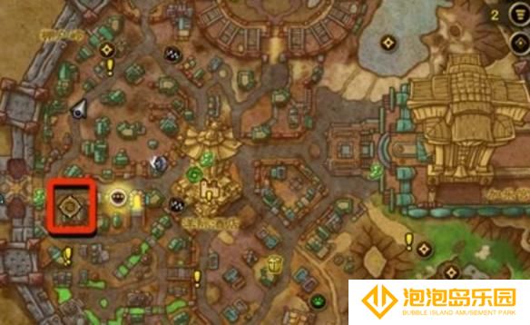 魔兽世界小号快速前往安德麦方法