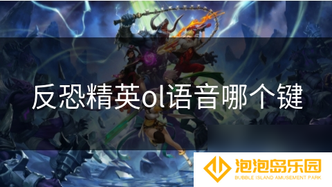 反恐精英ol语音哪个键