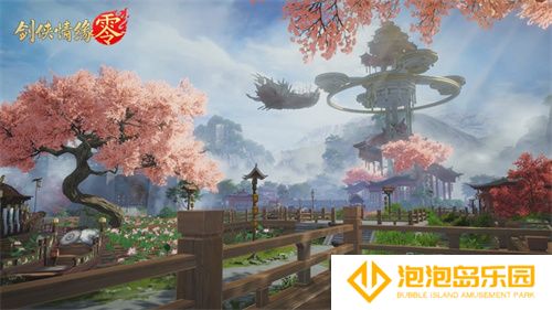 至美国风江湖！《剑侠情缘·零》3.5首测场景实录视频曝光