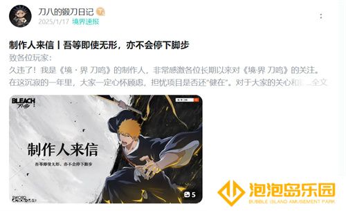 爷青回！《境·界 刀鸣》测试定档，我的斩魄刀已饥渴难耐了！(《境·界》)