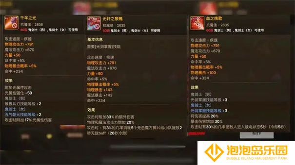 《地下城与勇士：起源》60毕业装备选择攻略