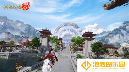 至美国风江湖！《剑侠情缘·零》3.5首测场景实录视频曝光