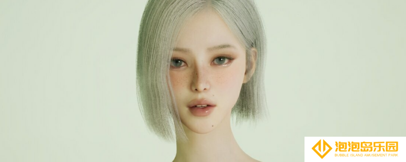 《inZOI》灰绿发犀利美女捏脸分享