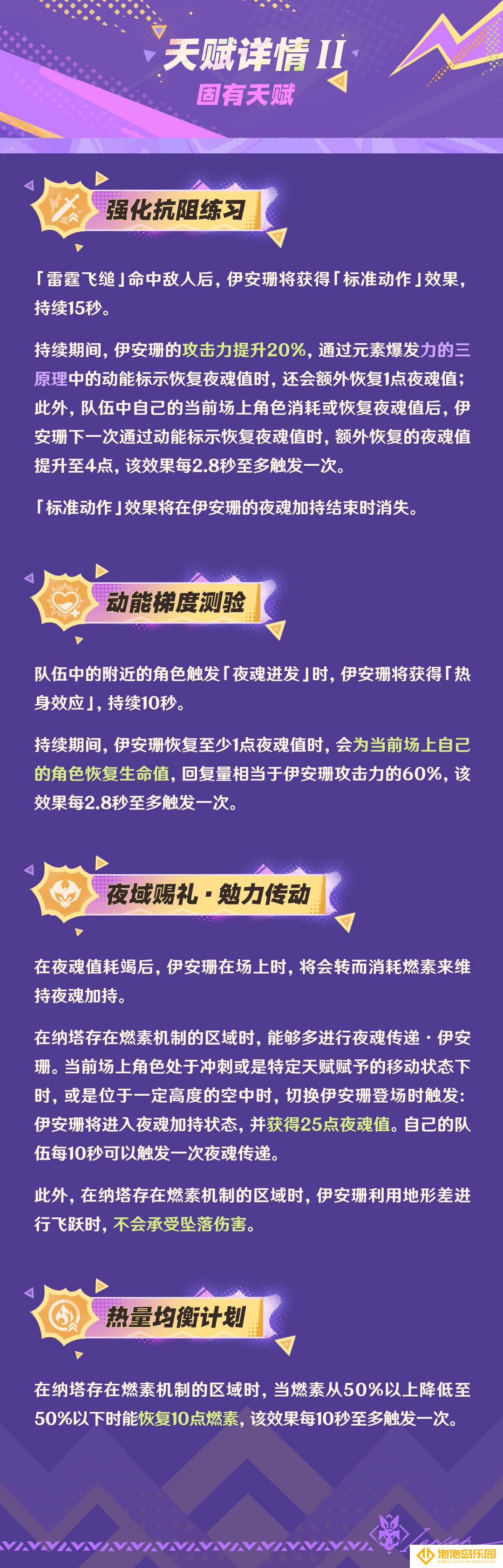 《原神》伊安珊角色战斗技能演示