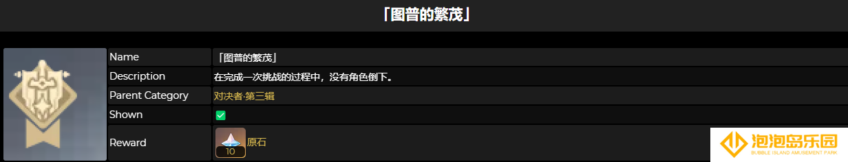 《原神》图普的繁茂成就获得攻略