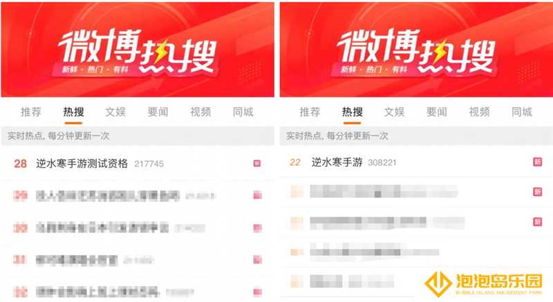 3000万预约的逆水寒手游开启二测，多次冲上热搜