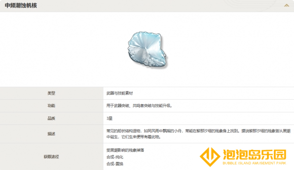 《鸣潮》风主升级培养材料一览