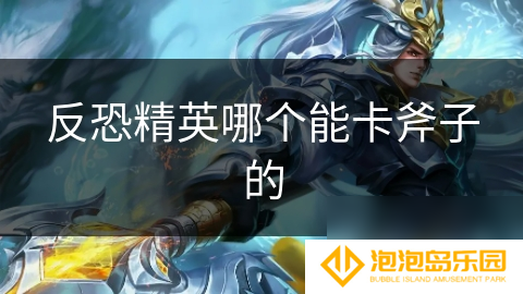 反恐精英哪个能卡斧子的