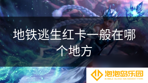 地铁逃生红卡一般在哪个地方