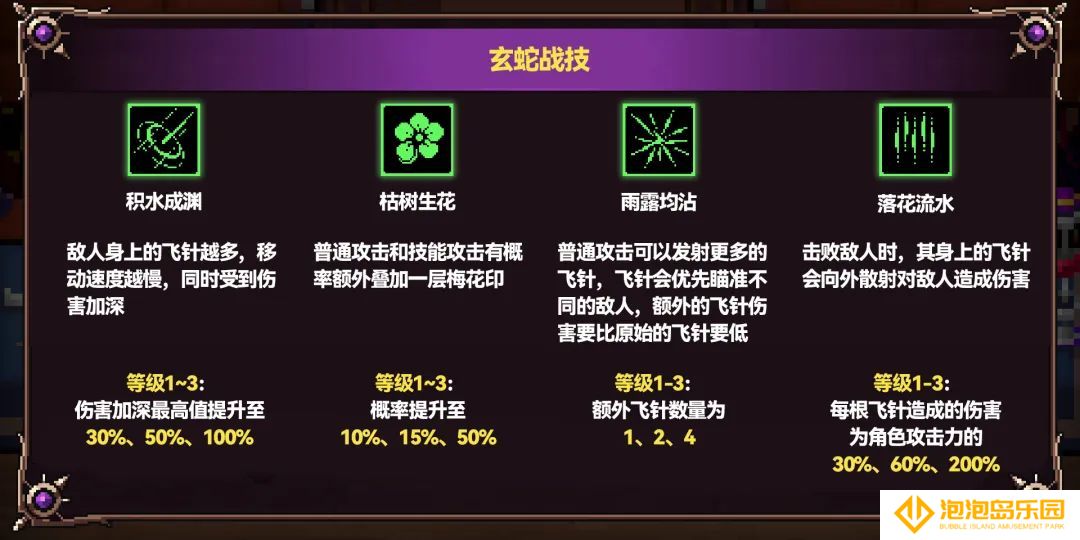 《战魂铭人》玄蛇技能介绍