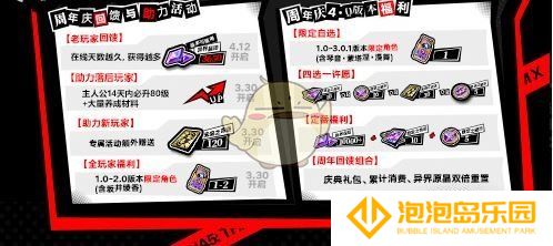 《女神异闻录：夜幕魅影》1周年庆福利汇总