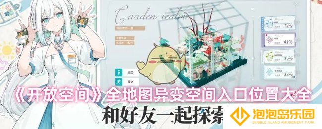 《开放空间》全地图异变空间入口位置大全
